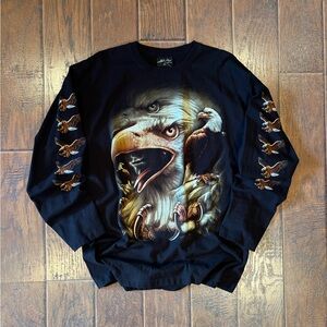 Vintage Y2K Eagle Graphic Longsleeve